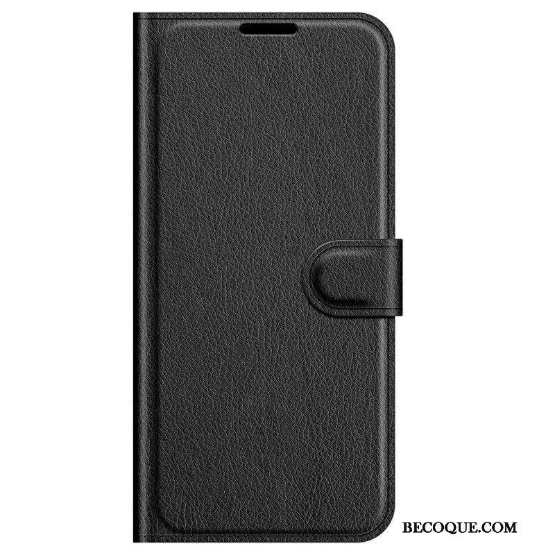 Kotelot Samsung Galaxy M32 Klassinen Litsi-nahkaefekti