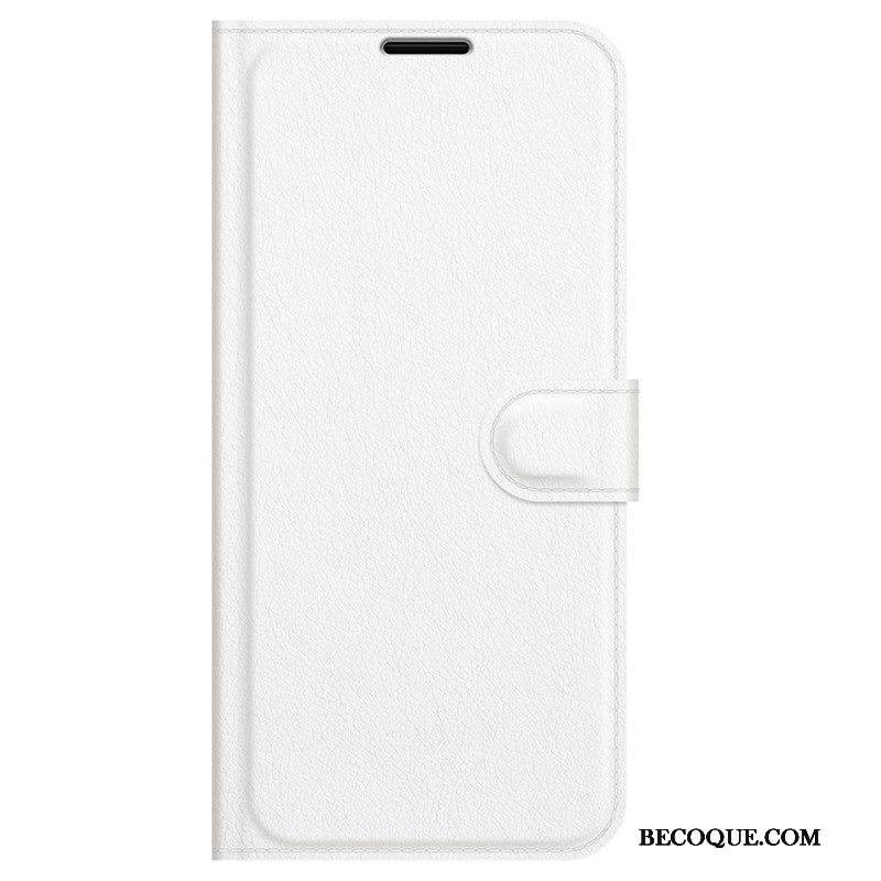 Kotelot Samsung Galaxy M32 Klassinen Litsi-nahkaefekti