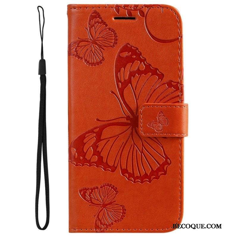 Kotelot Samsung Galaxy M32 Suojaketju Kuori Jättiläishihnaperhoset