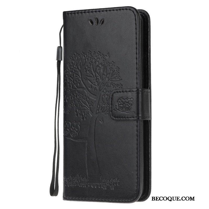 Kotelot Samsung Galaxy M32 Suojaketju Kuori Tangapuu Ja Pöllöt