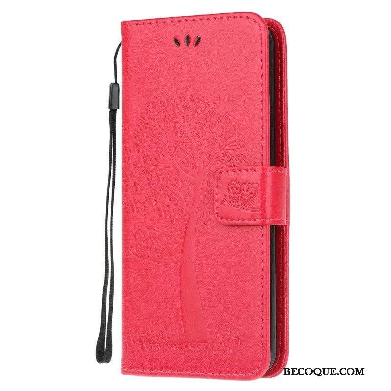 Kotelot Samsung Galaxy M32 Suojaketju Kuori Tangapuu Ja Pöllöt