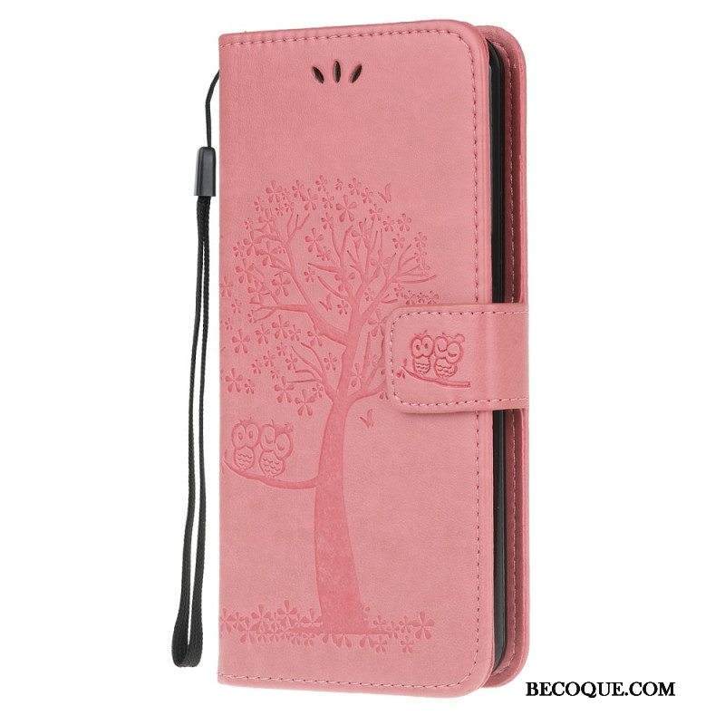 Kotelot Samsung Galaxy M32 Suojaketju Kuori Tangapuu Ja Pöllöt