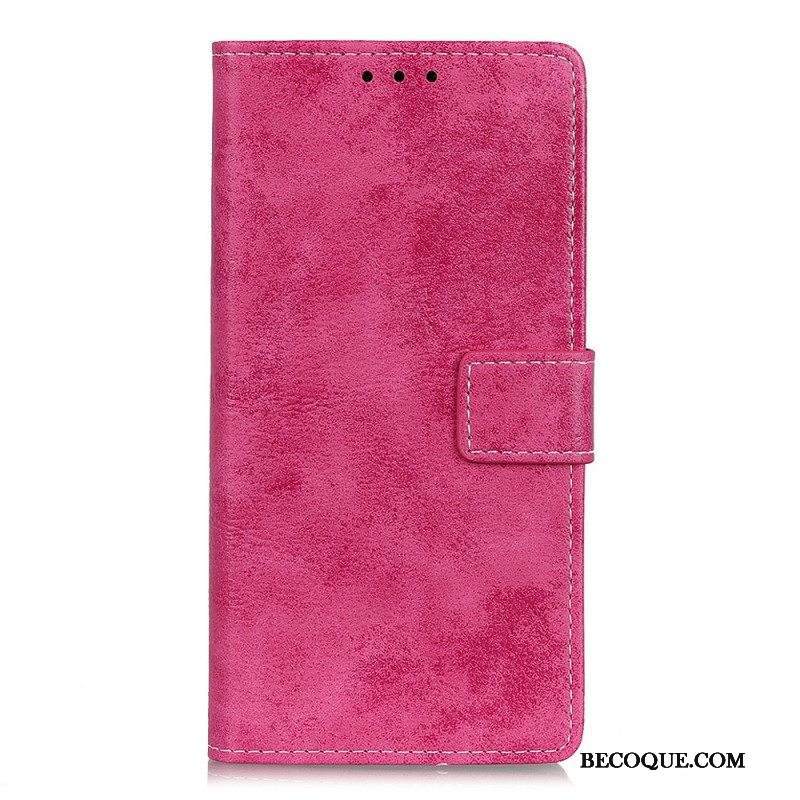 Kotelot Samsung Galaxy M32 Vintage Keinonahkaa