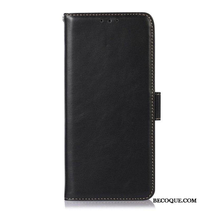 Kotelot Samsung Galaxy M33 5G Aito Nahka Rfid-toiminto