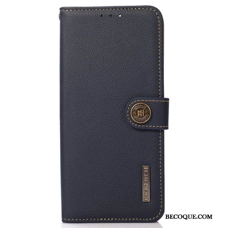 Kotelot Samsung Galaxy M33 5G Khazneh Rfid Aitoa Nahkaa