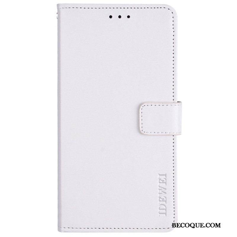 Kotelot Samsung Galaxy M52 5G Nahkajäljitelmä Idewei