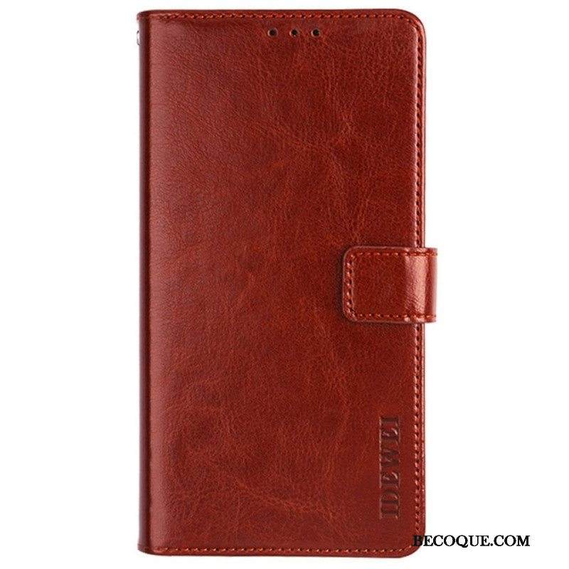 Kotelot Samsung Galaxy M52 5G Nahkajäljitelmä Idewei