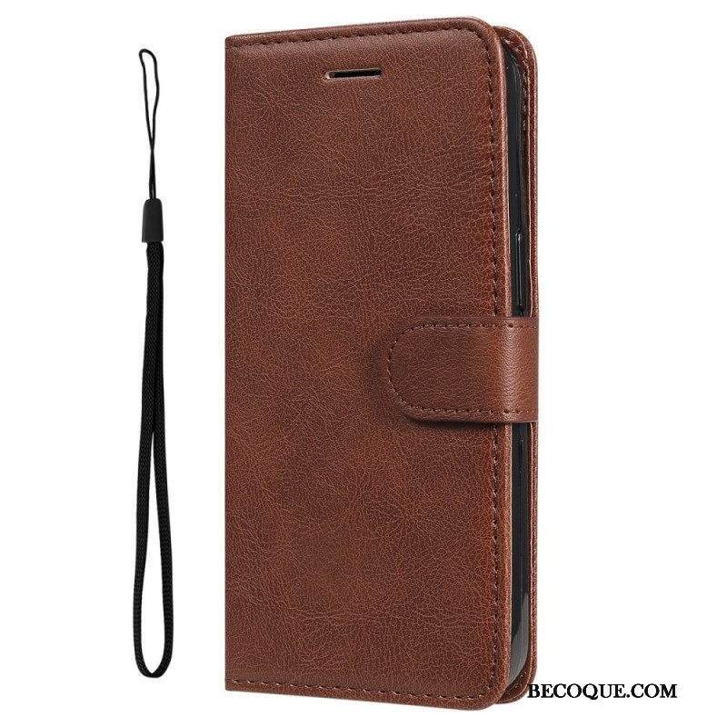 Kotelot Samsung Galaxy M52 5G Suojaketju Kuori Hihnallinen Mattanahka