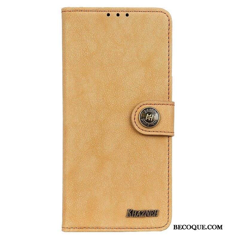 Kotelot Samsung Galaxy M53 5G Khazneh Haljasnahkaa