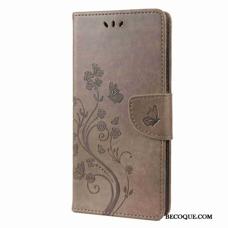 Kotelot Samsung Galaxy M53 5G Suojaketju Kuori Strap Kukat