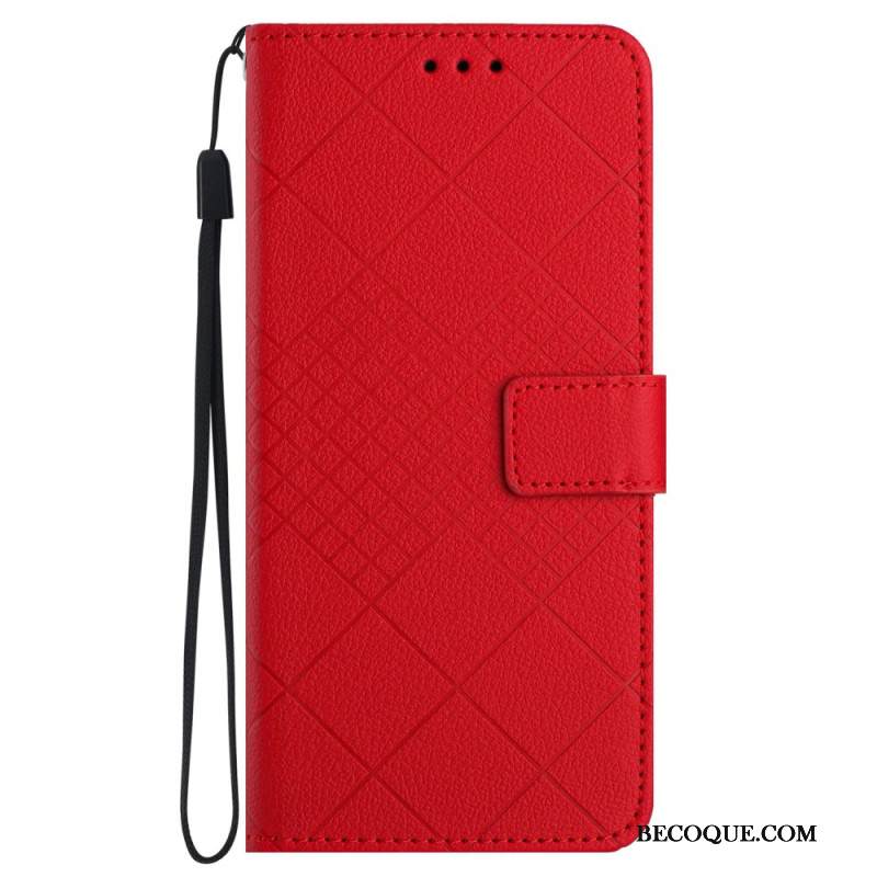 Kotelot Samsung Galaxy M55 5g Litsitimanttitekstuuri