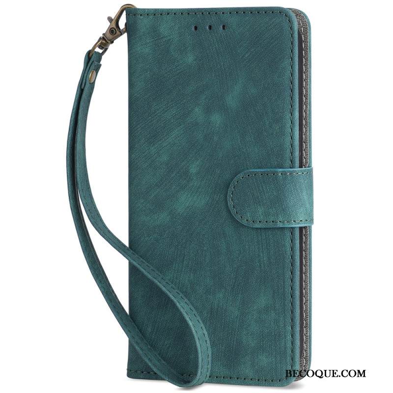 Kotelot Samsung Galaxy M55 5g Rfid-estokorttipidike Ja -nauha