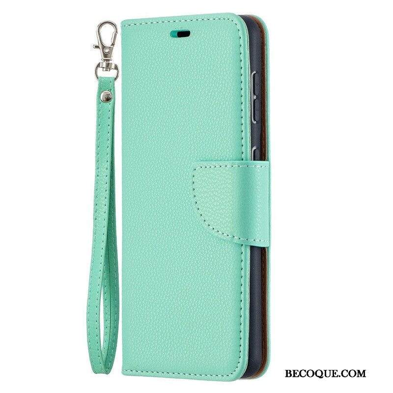 Kotelot Samsung Galaxy S21 5G Litsi Rabat Oblique