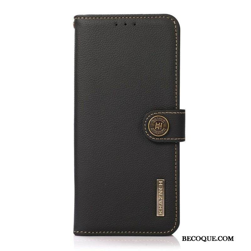 Kotelot Samsung Galaxy S21 FE Keinonahka Khazneh Rfid