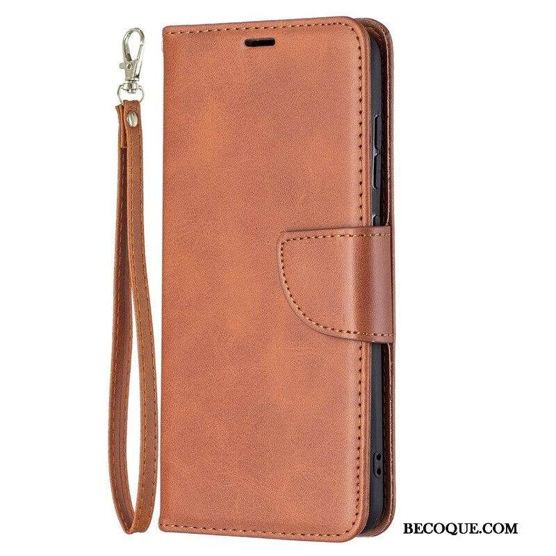 Kotelot Samsung Galaxy S21 FE Sileä Läppä Viisto