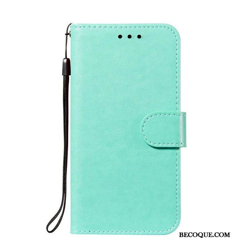 Kotelot Samsung Galaxy S21 FE Suojaketju Kuori Solid Color Series Strappy