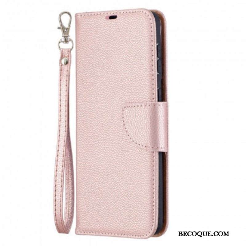 Kotelot Samsung Galaxy S21 Plus 5G Litsi Rabat Oblique