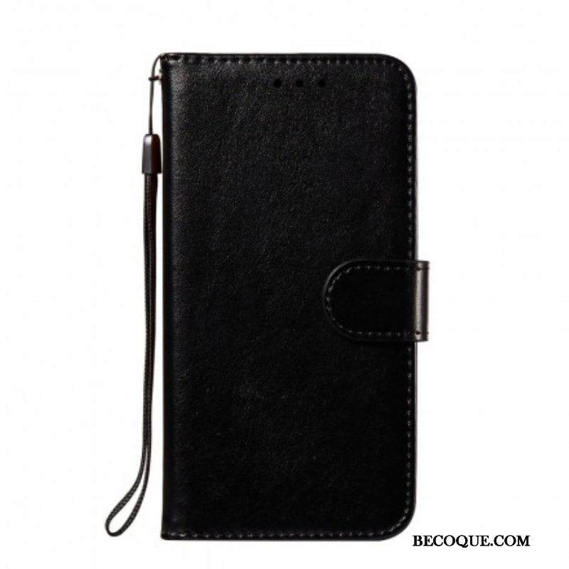 Kotelot Samsung Galaxy S21 Plus 5G Tyylikäs Käännettävä Nahkainen Lukko