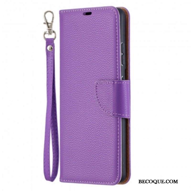 Kotelot Samsung Galaxy S21 Ultra 5G Litsi Rabat Oblique