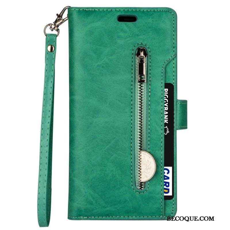 Kotelot Samsung Galaxy S22 5G Kolikkokukkaro Ja Kaulanauha