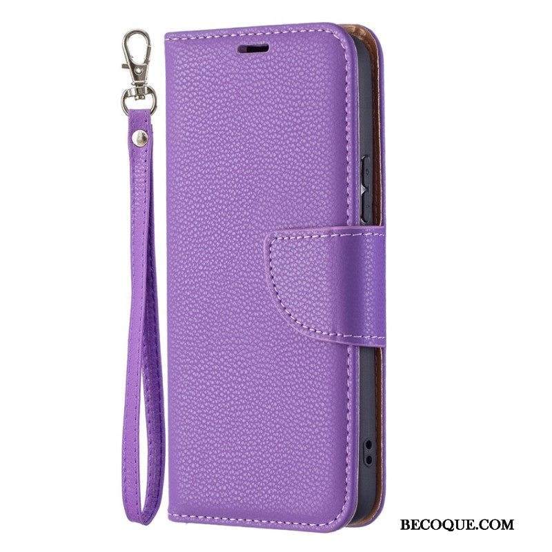 Kotelot Samsung Galaxy S22 5G Litsi Rabat Oblique