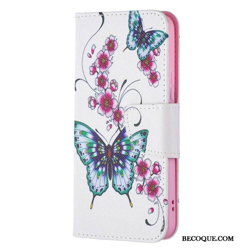 Kotelot Samsung Galaxy S22 5G Perhosten Kuninkaat