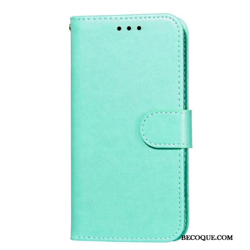 Kotelot Samsung Galaxy S22 5G Suojaketju Kuori Yksivärinen Hihna