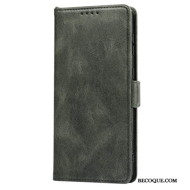 Kotelot Samsung Galaxy S22 5G Tyylikäs Nahkainen Rfid-tekniikka