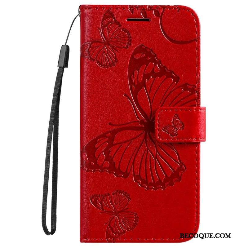 Kotelot Samsung Galaxy S22 Plus 5G Suojaketju Kuori Jättiläishihnaperhoset