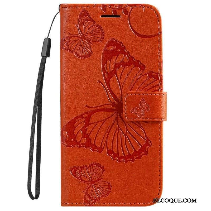 Kotelot Samsung Galaxy S22 Plus 5G Suojaketju Kuori Jättiläishihnaperhoset