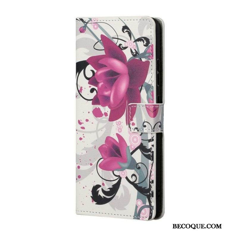 Kotelot Samsung Galaxy S22 Plus 5G Trooppiset Kukat