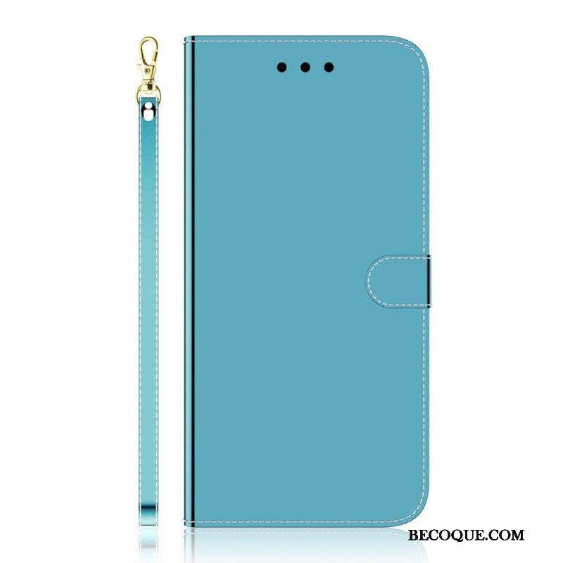 Kotelot Samsung Galaxy S22 Ultra 5G Keinonahkainen Peilin Kansi