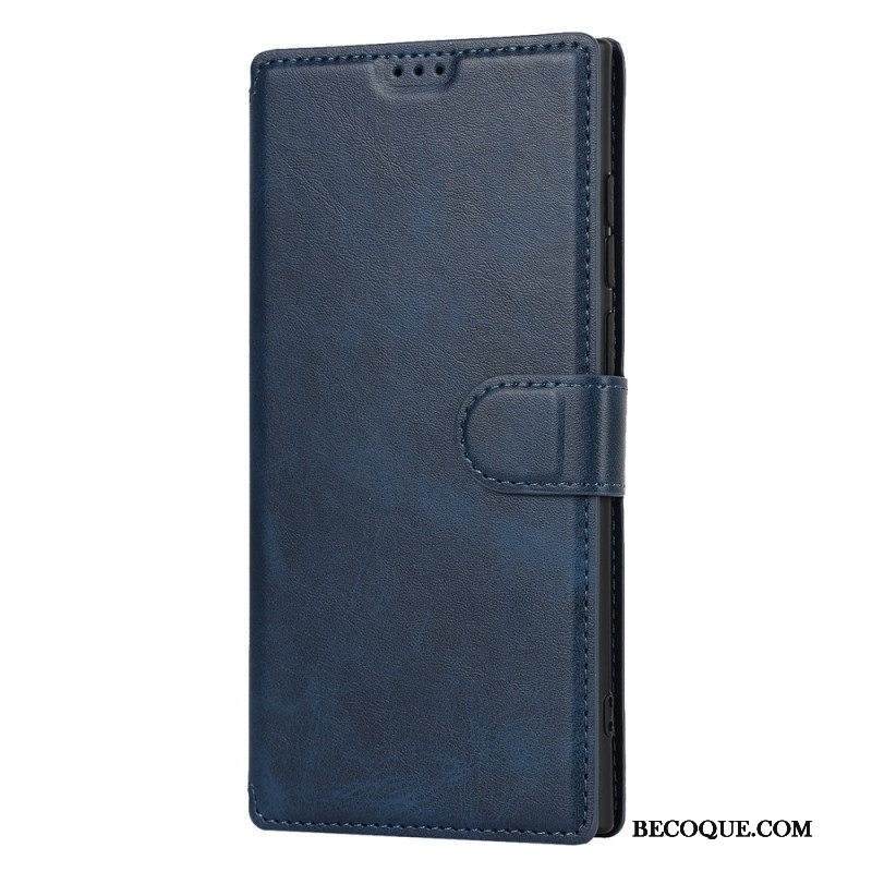 Kotelot Samsung Galaxy S22 Ultra 5G Retro Keinonahkaa