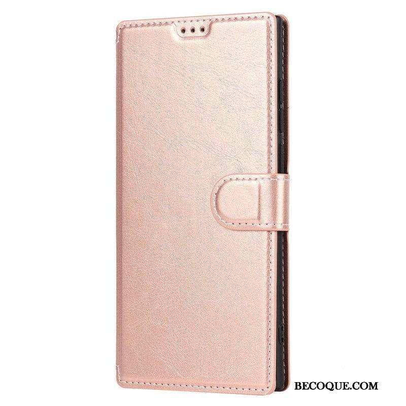 Kotelot Samsung Galaxy S22 Ultra 5G Retro Keinonahkaa