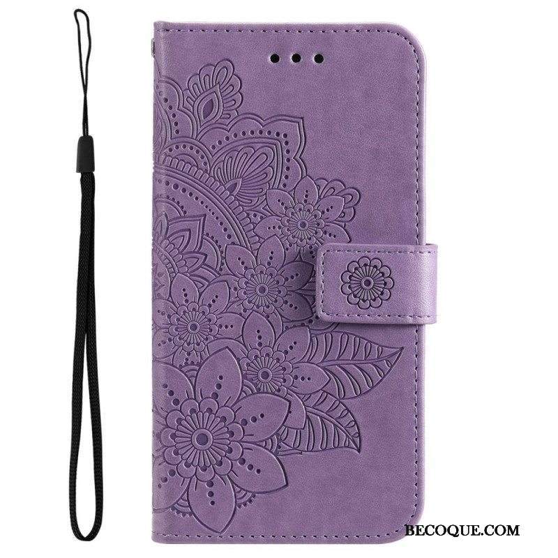 Kotelot Samsung Galaxy S23 5G Suojaketju Kuori Strappy Mandala