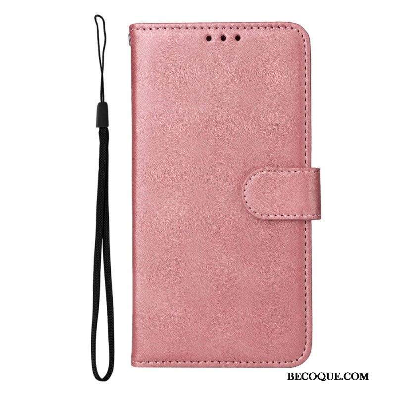 Kotelot Samsung Galaxy S23 Plus 5G Suojaketju Kuori Tavallinen Hihnalla