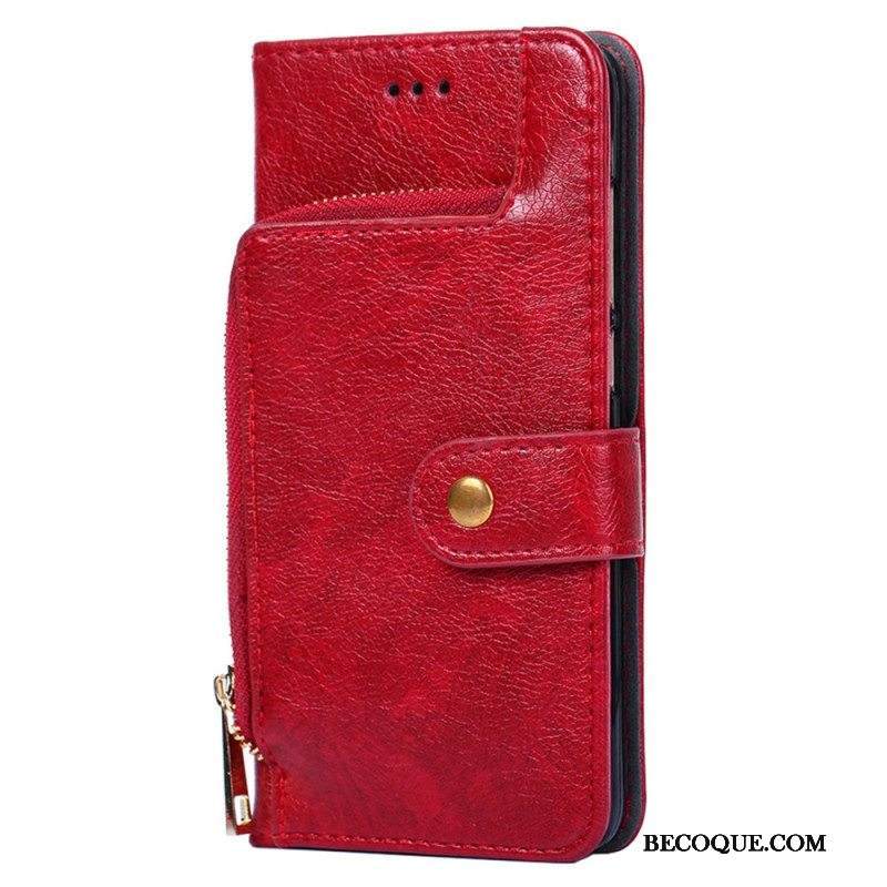 Kotelot Samsung Galaxy S23 Ultra 5G Edessä Kolikkolaukku Ja Kaulanauha