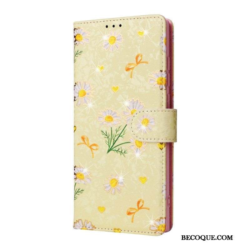 Kotelot Samsung Galaxy S23 Ultra 5G Rfid-kukat Kaulanauhalla