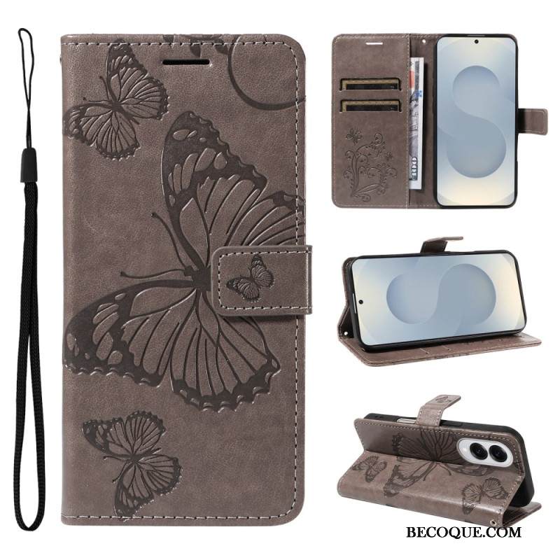 Kotelot Samsung Galaxy S25 5g Edge Jättimäinen Perhoskuvio