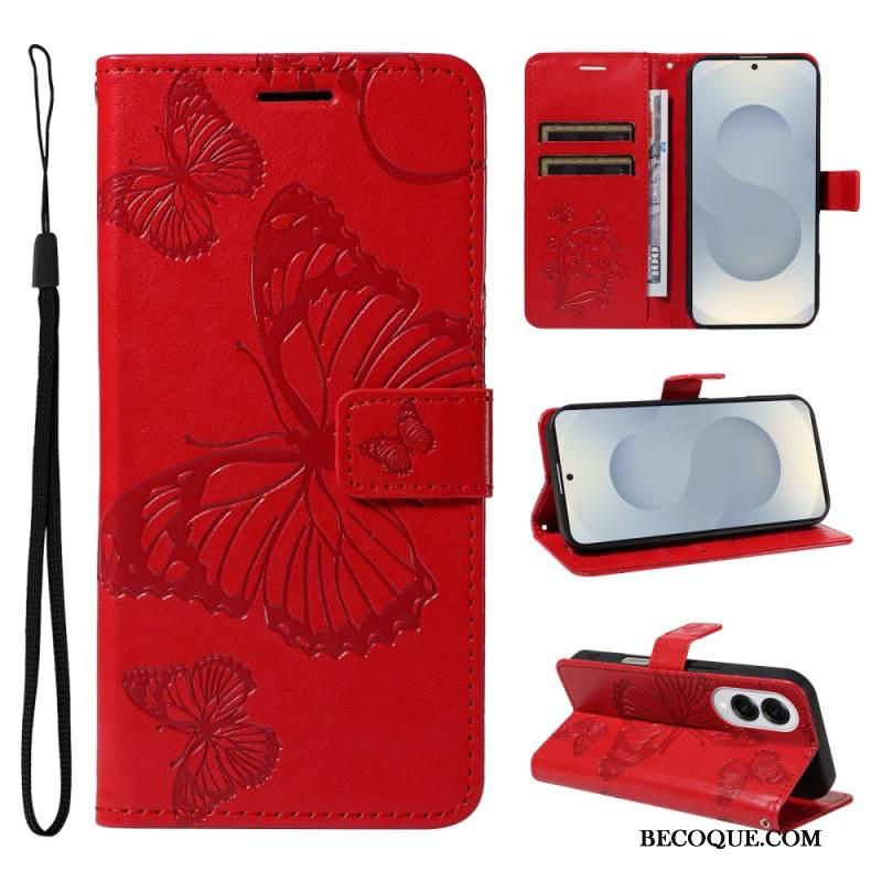 Kotelot Samsung Galaxy S25 5g Edge Jättimäinen Perhoskuvio