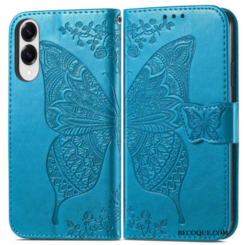 Kotelot Samsung Galaxy S25 5g Edge Puhelinkuoret Barokkityylinen Perhonen Rannehihnalla