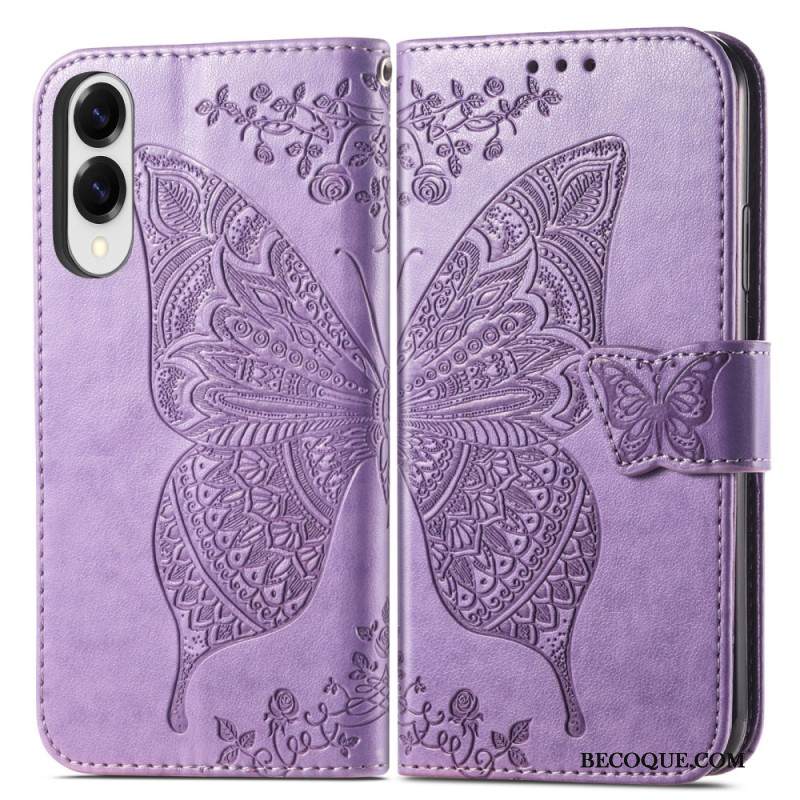 Kotelot Samsung Galaxy S25 5g Edge Puhelinkuoret Barokkityylinen Perhonen Rannehihnalla