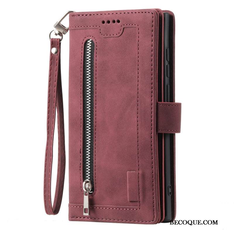 Kotelot Samsung Galaxy S25 5g Edge Puhelinkuoret Vetoketju Lompakko