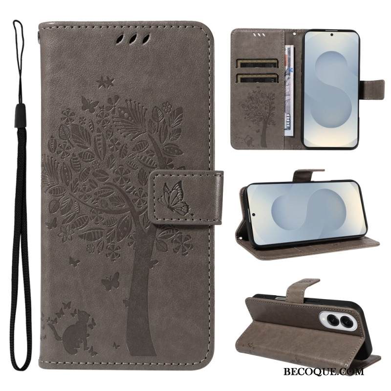 Kotelot Samsung Galaxy S25 5g Edge Puu Ja Kissa Suojakuori