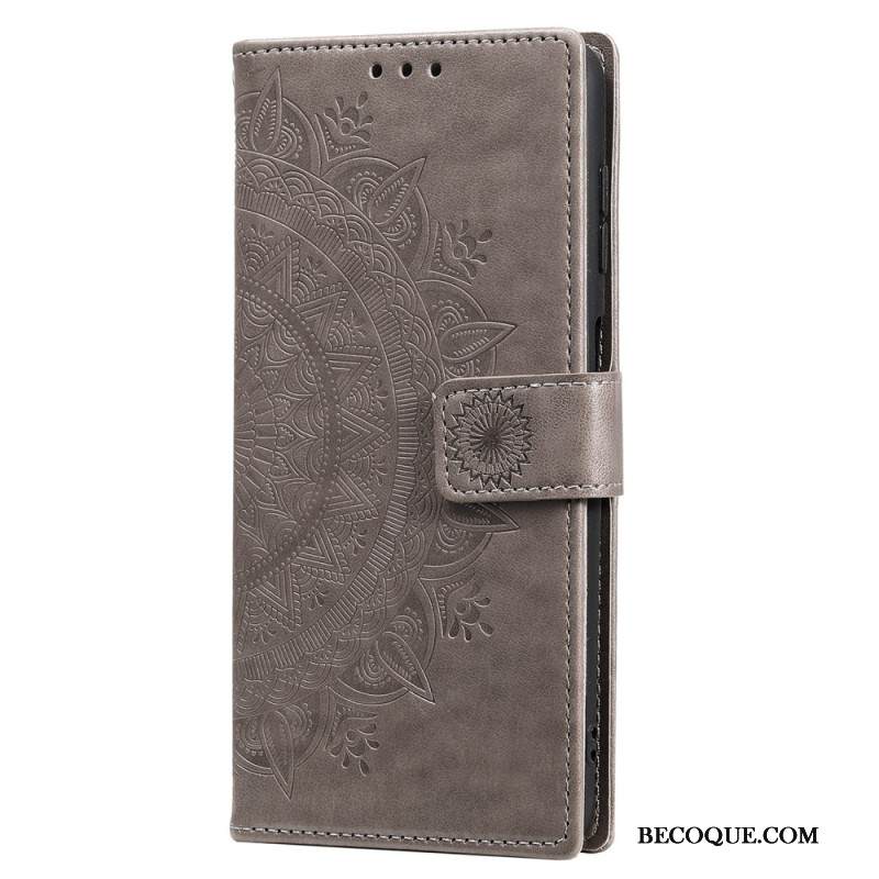 Kotelot Samsung Galaxy S25 5g Mandala-aurinkonauhalompakko