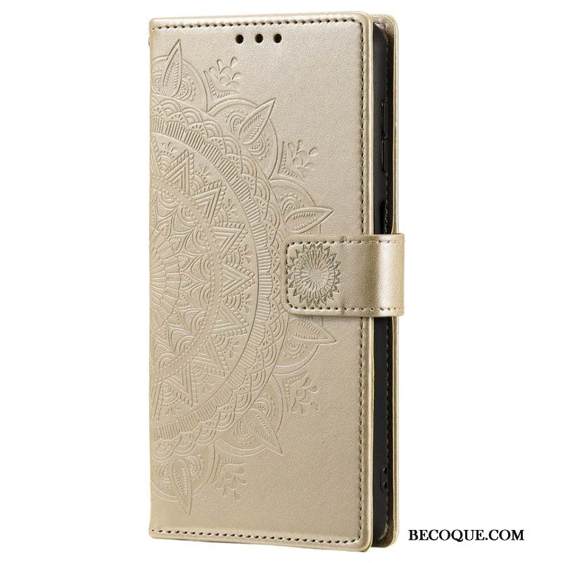 Kotelot Samsung Galaxy S25 5g Mandala-aurinkonauhalompakko