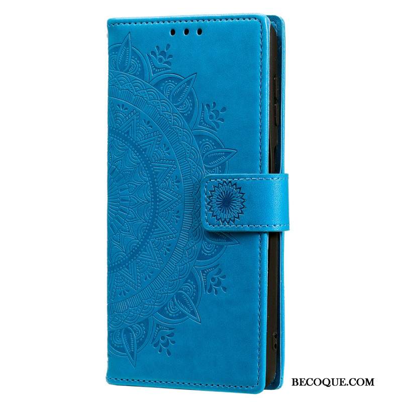 Kotelot Samsung Galaxy S25 5g Mandala-aurinkonauhalompakko