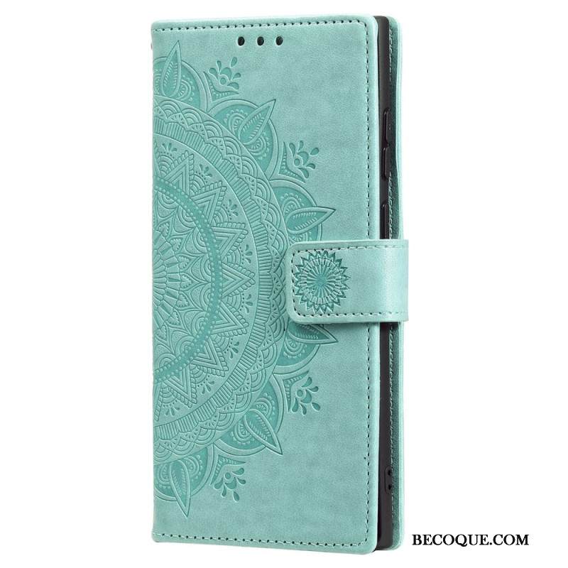 Kotelot Samsung Galaxy S25 5g Mandala-aurinkonauhalompakko