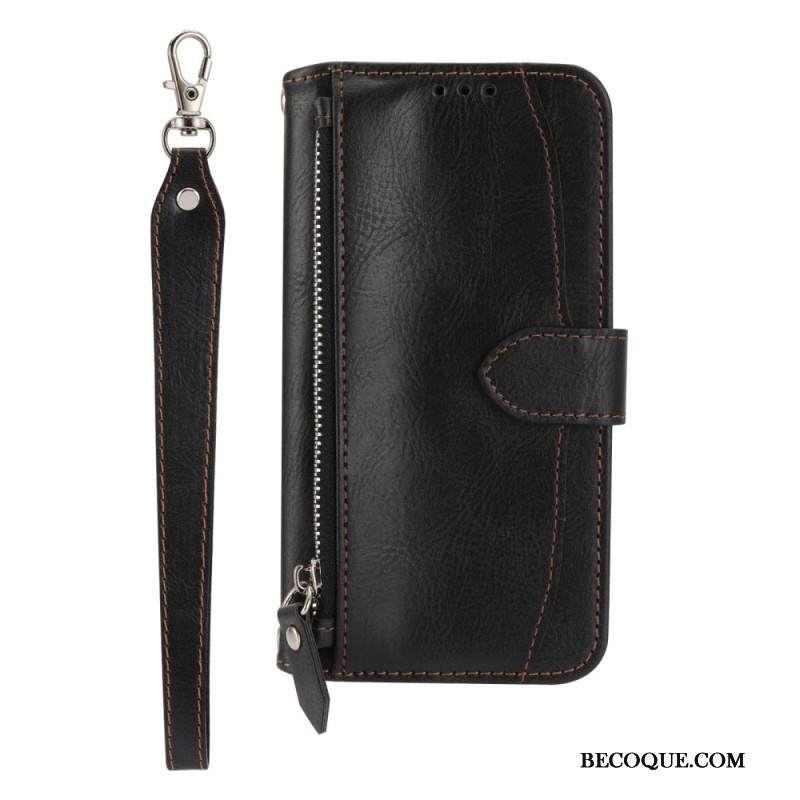 Kotelot Samsung Galaxy S25 5g Puhelinkuoret Vetoketjullinen Tasku Hihna Ja Olkahihna