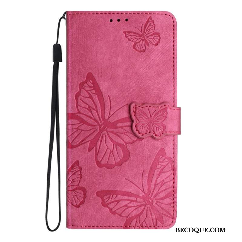 Kotelot Samsung Galaxy S25 Fe Perhosmokkanahkaefekti Suojakuori